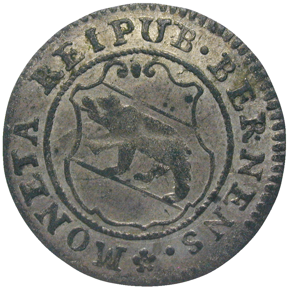 Republik Bern, Kreuzer 1774 (obverse)