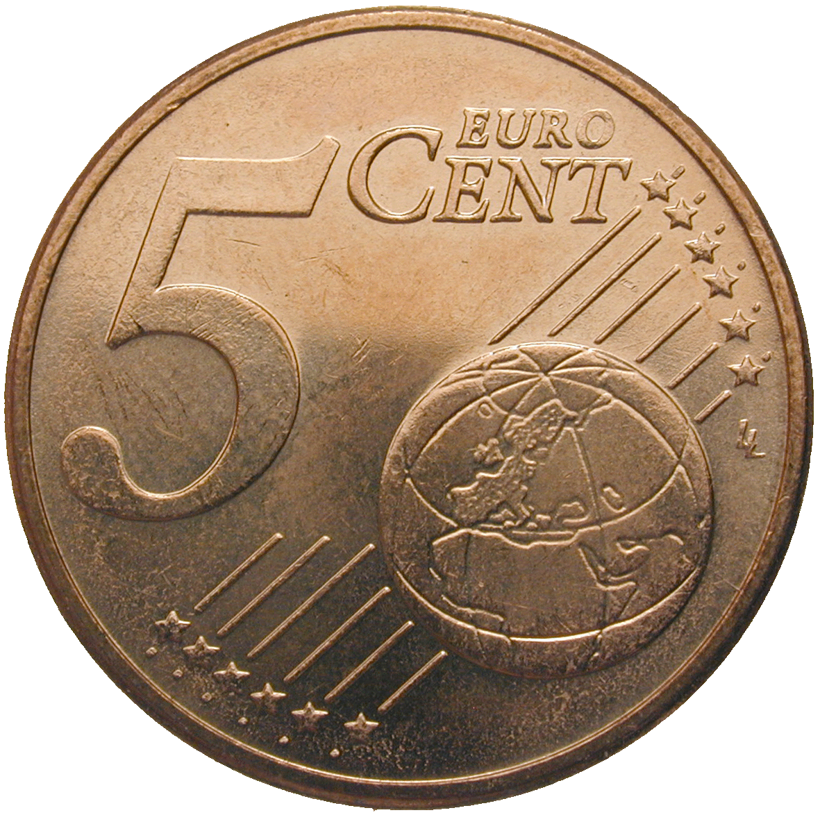 Republik Griechenland, 5 Eurocent 2002 (reverse)