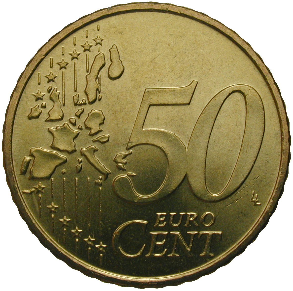Republik Griechenland, 50 Eurocent 2002 (reverse)