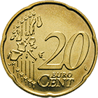 Republik Italien, 20 Eurocent 2002 (obverse)