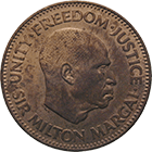 Republik Sierra Leone, Halber Cent 1964 (obverse)