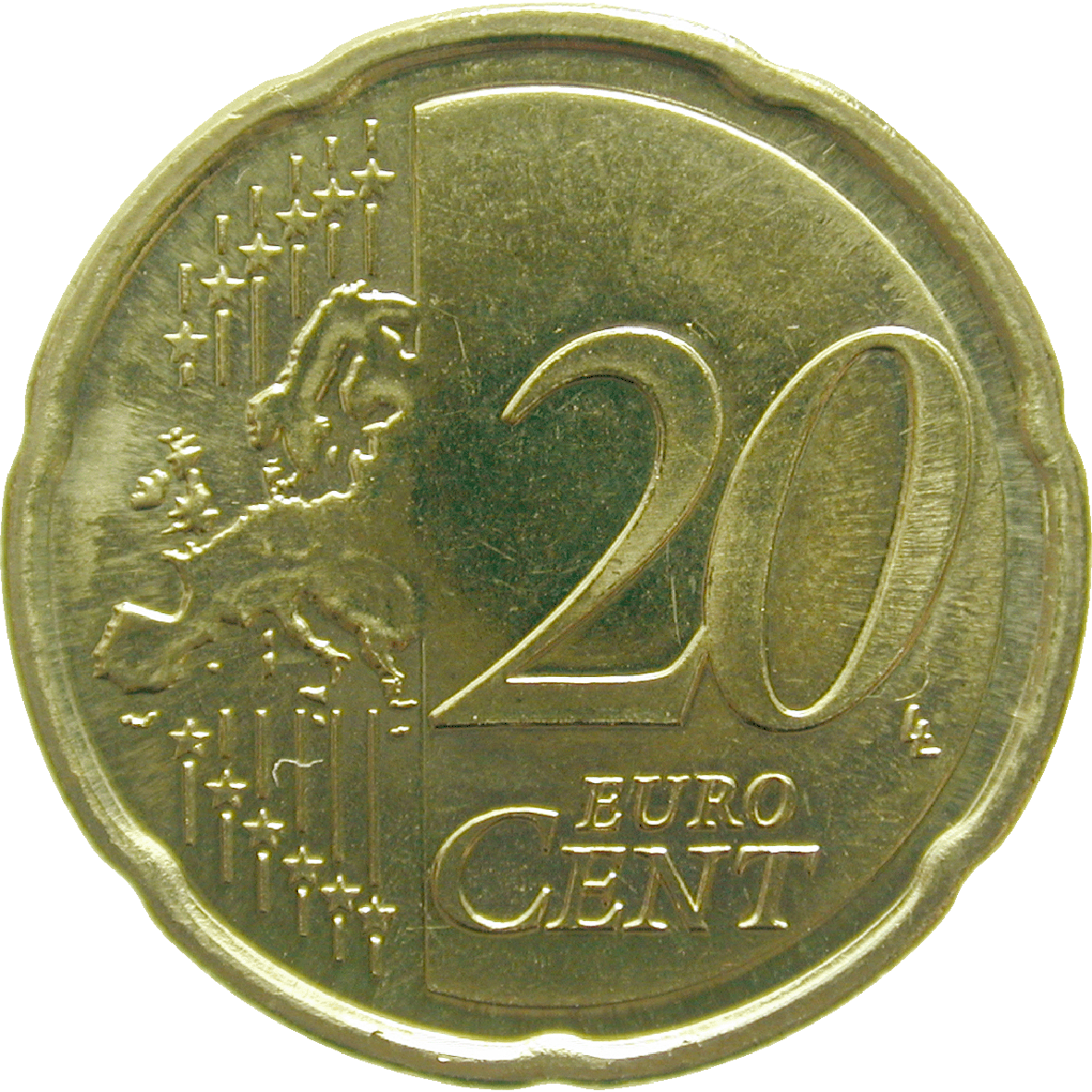 Republik Slowenien, 20 Eurocent 2008 (obverse)