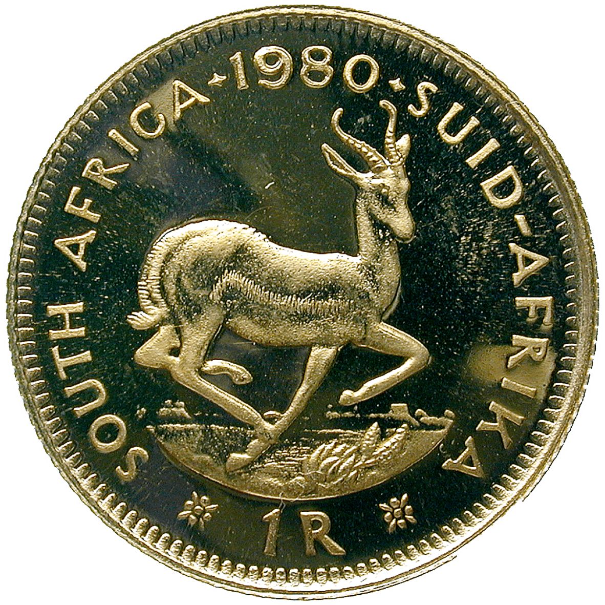 Republik Südafrika, 1 Rand 1980 (reverse)