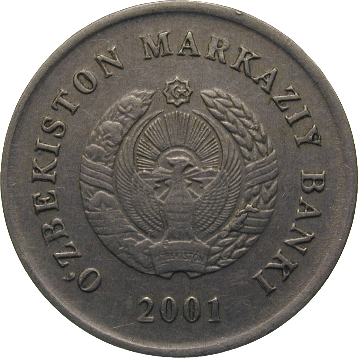 Republik Usbekistan, 10 Som 2001 (obverse)