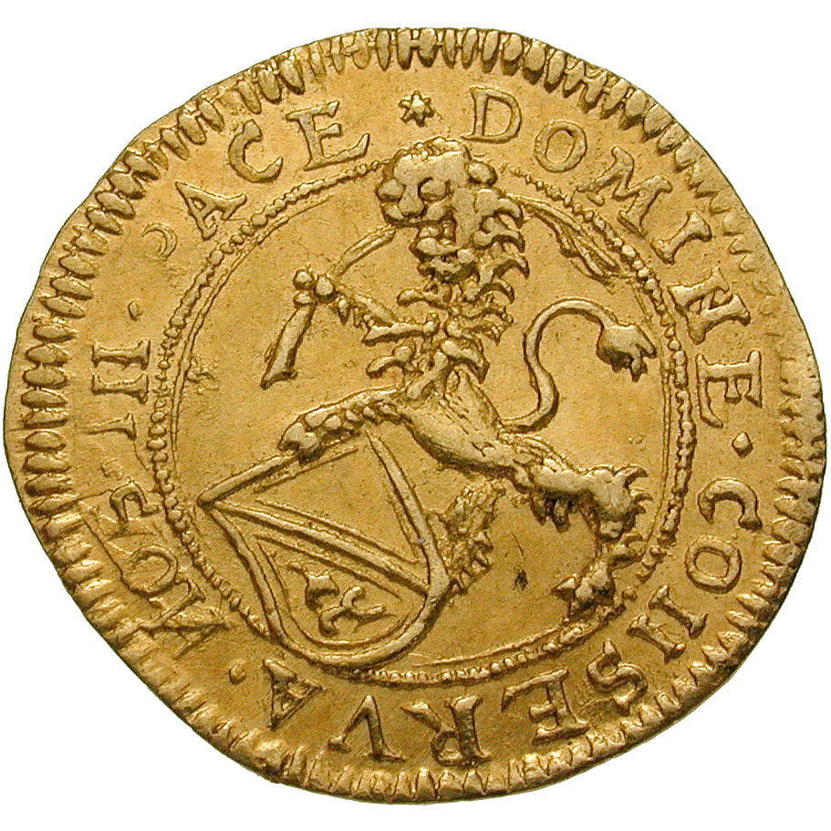 Republik Zürich, 1/2 Dukat 1671 (obverse)