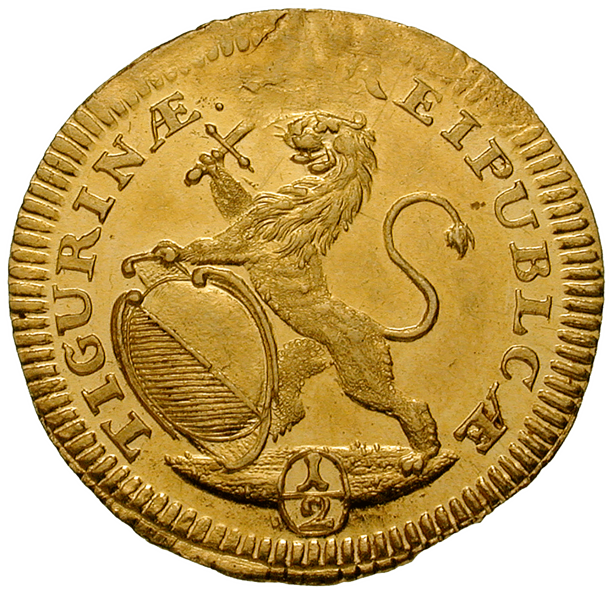 Republik Zürich, 1/2 Dukat 1726 (obverse)