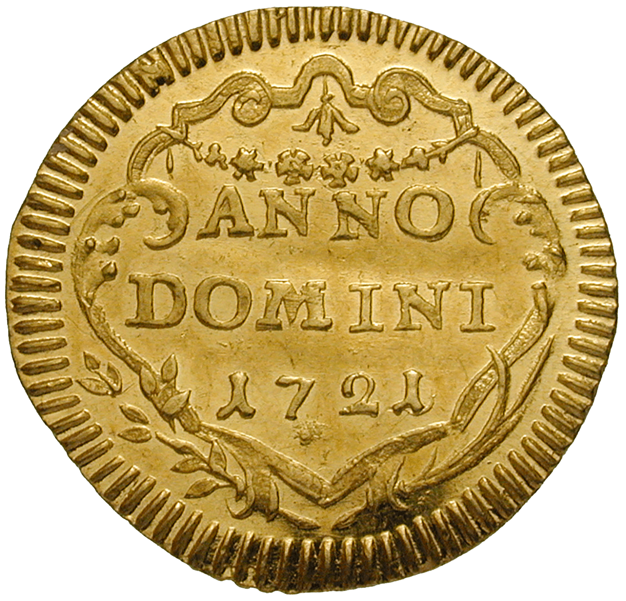 Republik Zürich, 1/4 Dukat 1721 (reverse)