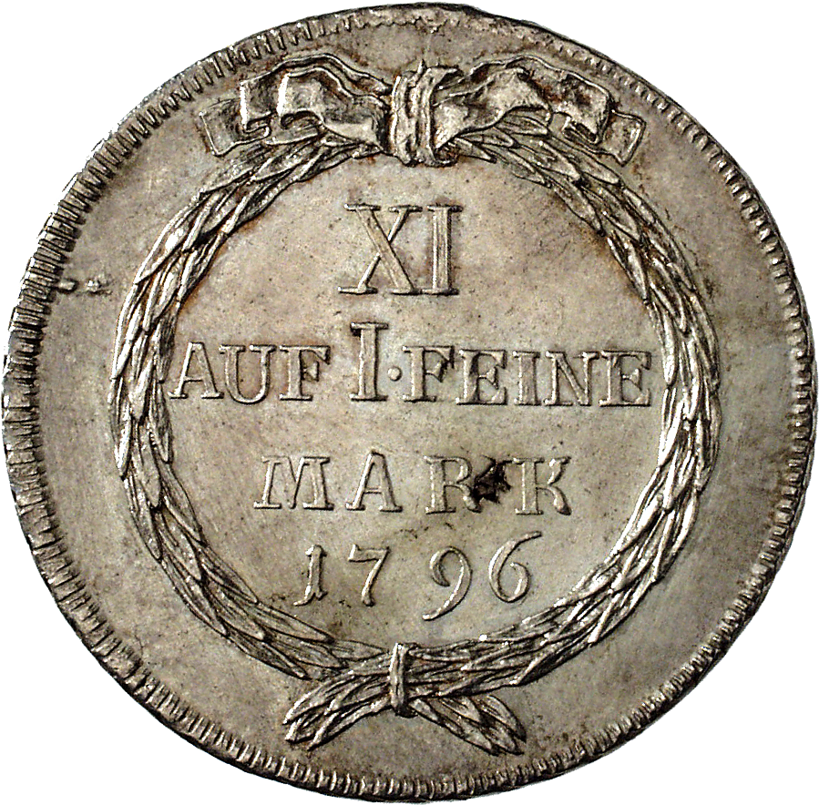Republik Zürich, Taler 1796 (reverse)