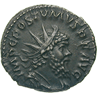 Römisch-Gallisches Sonderreich, Postumus, Antoninian (obverse)