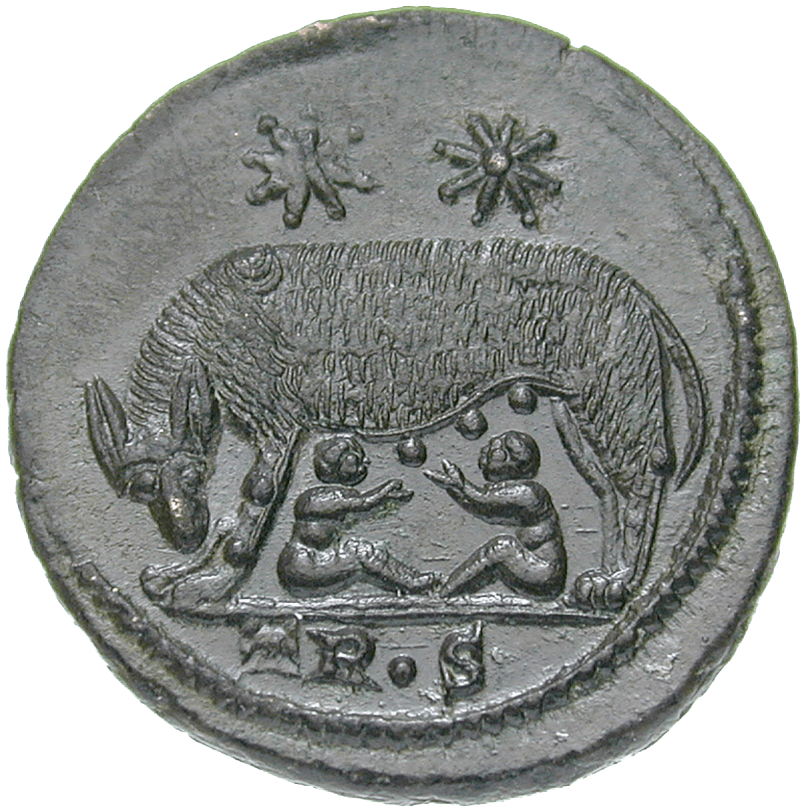 Römische Kaiserzeit, Allgemeine Städteausgaben, Bronzemünze (reverse)
