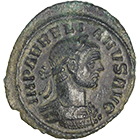 Römische Kaiserzeit, Aurelian, Denar (obverse)