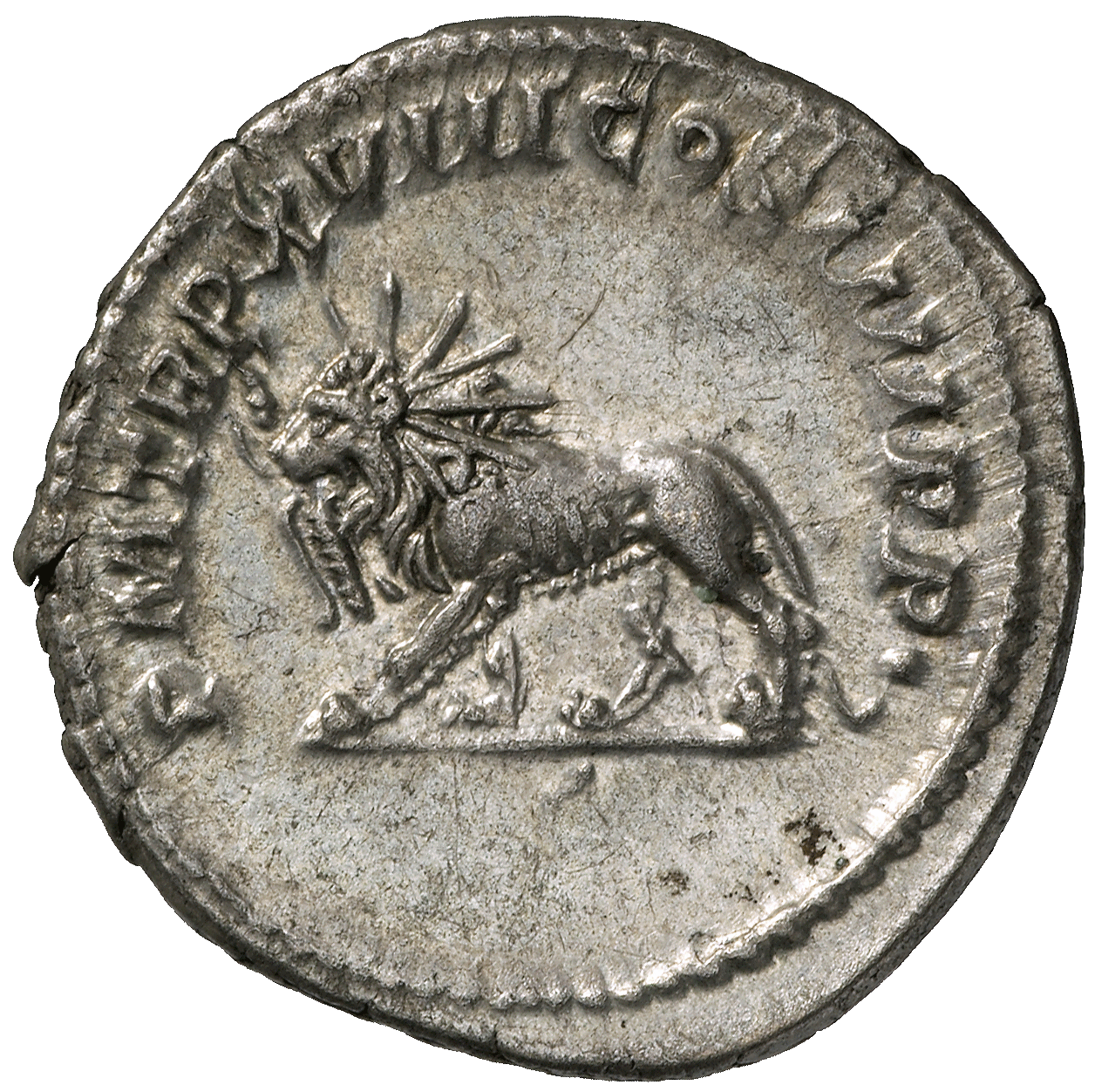 Römische Kaiserzeit, Caracalla, Antoninian (reverse)