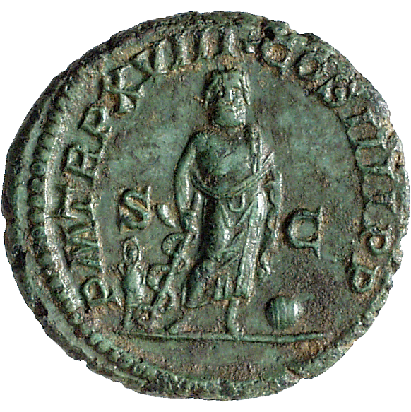 Römische Kaiserzeit, Caracalla, As (reverse)