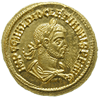 Römische Kaiserzeit, Diokletian, Aureus (obverse)