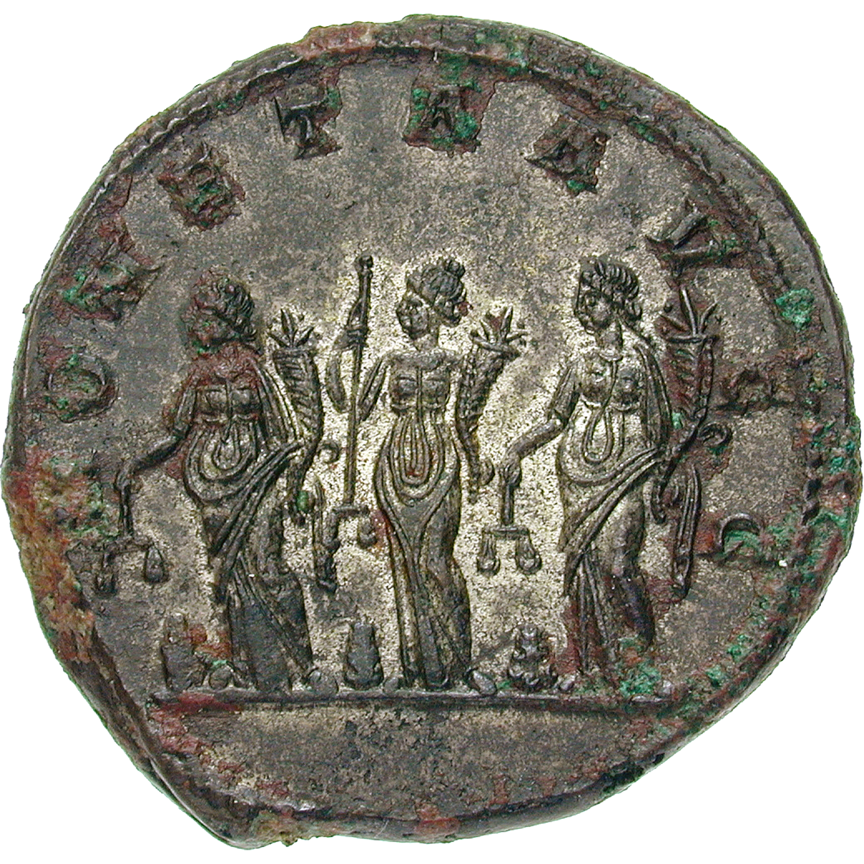 Römische Kaiserzeit, Diokletian, Medallion (reverse)