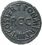 Römische Kaiserzeit, Gaius, Quadrans (obverse)