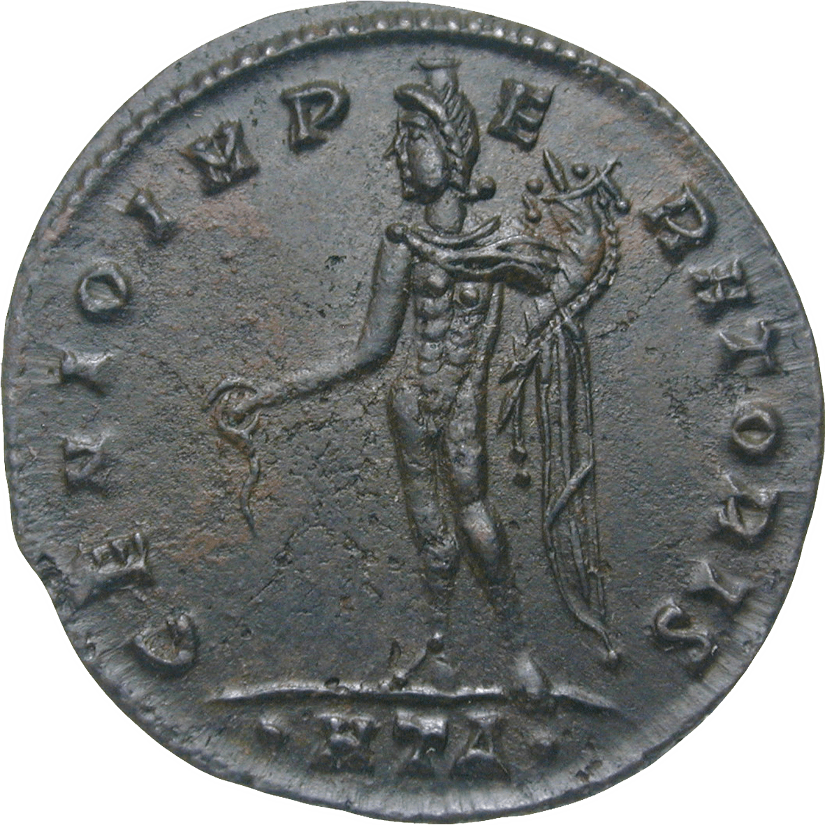 Römische Kaiserzeit, Galerius, Follis (reverse)
