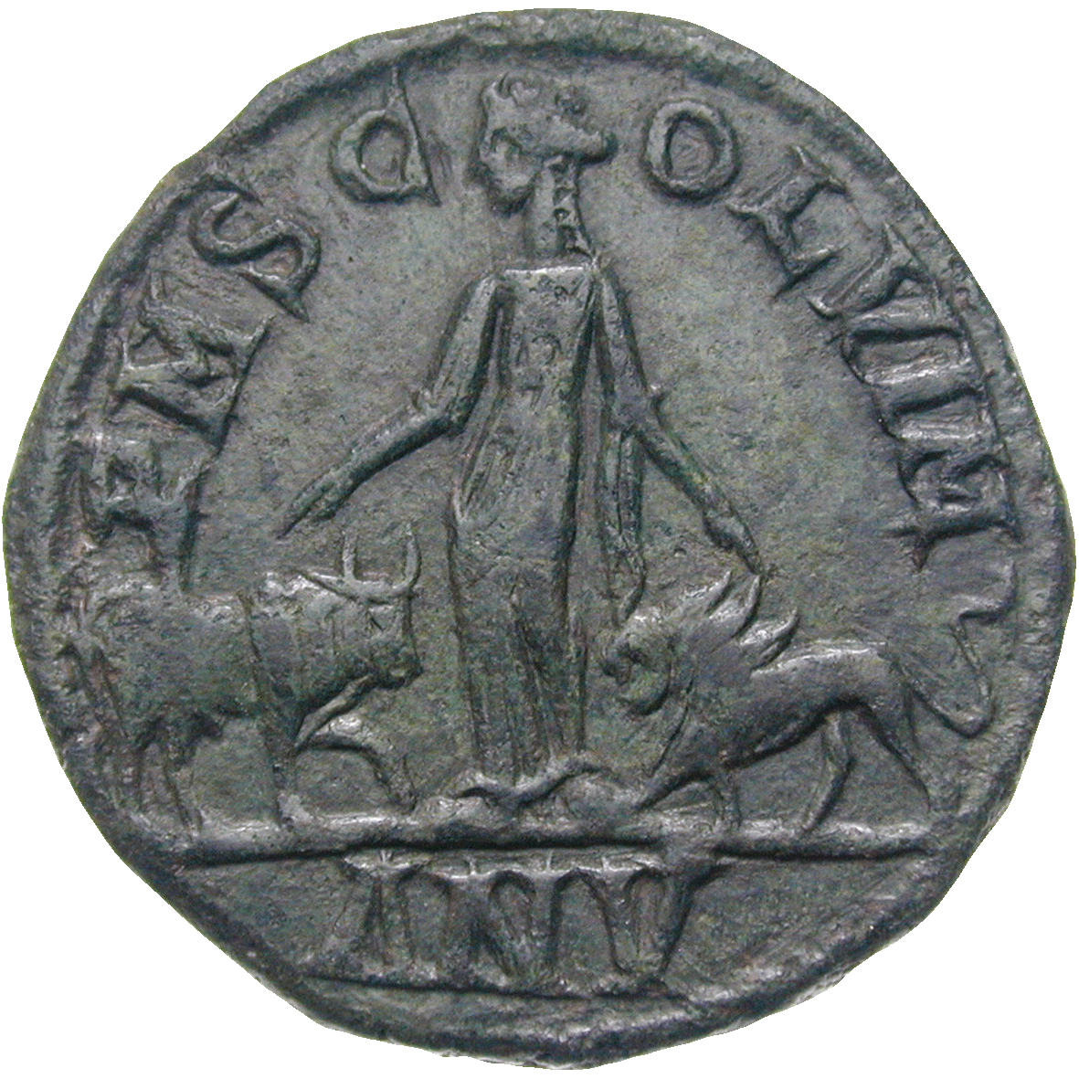 Römische Kaiserzeit, Gordian III., Sesterz (reverse)