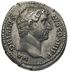 Römische Kaiserzeit, Hadrian, Denar  (obverse)