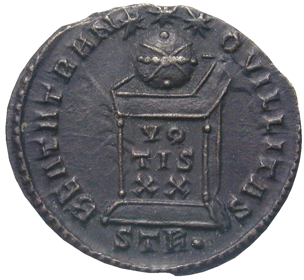 Römische Kaiserzeit, Konstantin I., Bronzemünze (reverse)