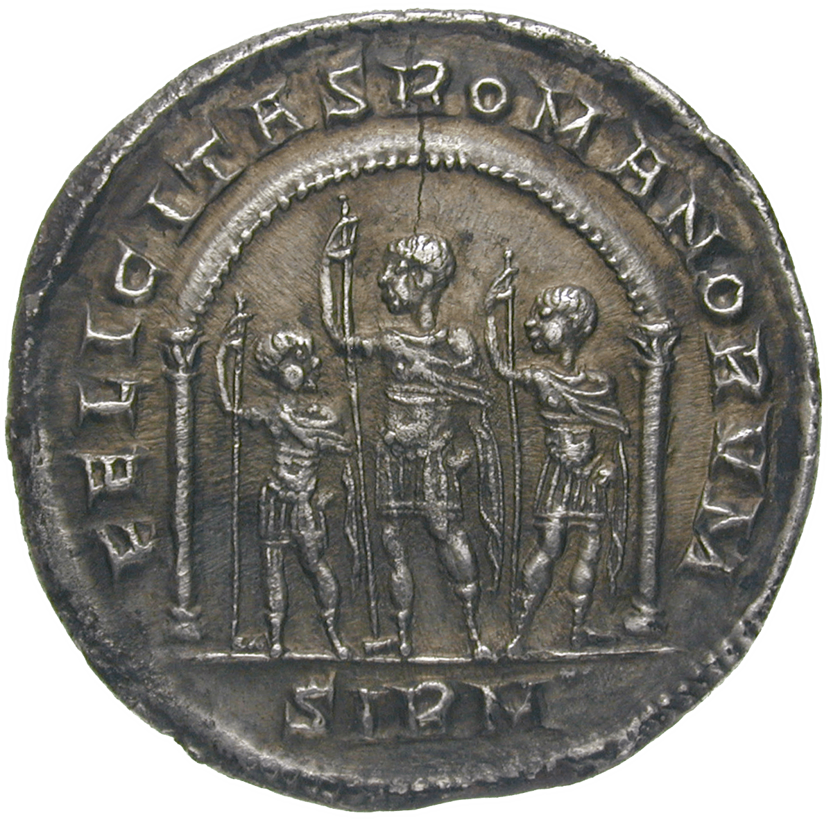 Römische Kaiserzeit, Konstantin I. der Grosse, Leichtes Milaresion (reverse)