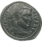 Römische Kaiserzeit, Licinius, Follis (obverse)