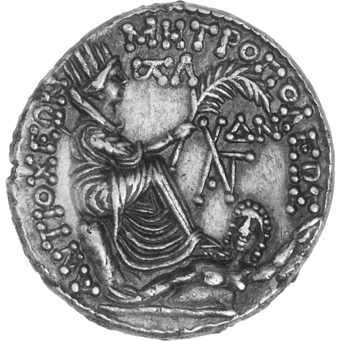 Römische Kaiserzeit, Octavian Augustus, Tetradrachme (reverse)