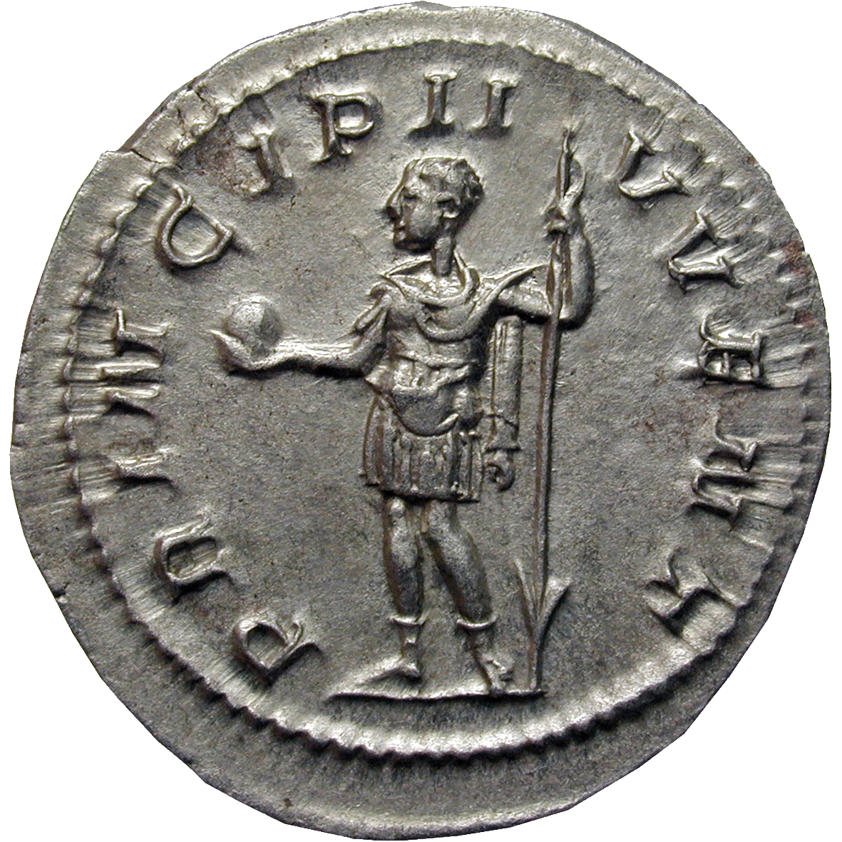 Römische Kaiserzeit, Philippus II. als Cäsar, Antoninian (reverse)