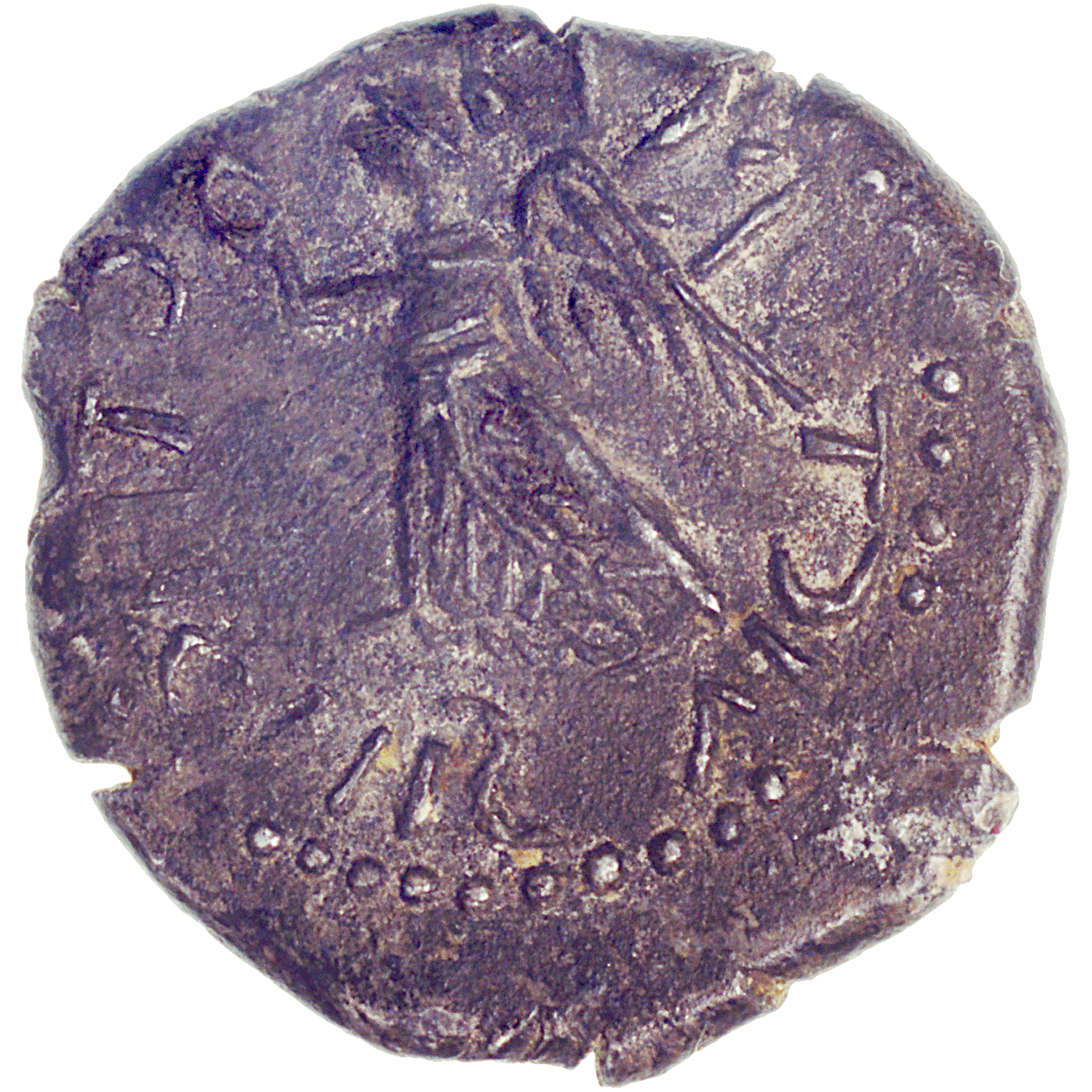 Römische Kaiserzeit, Raetien (Oberbayern), Vindeliker, Denar (reverse)