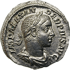 Römische Kaiserzeit, Severus Alexander, Denar (obverse)