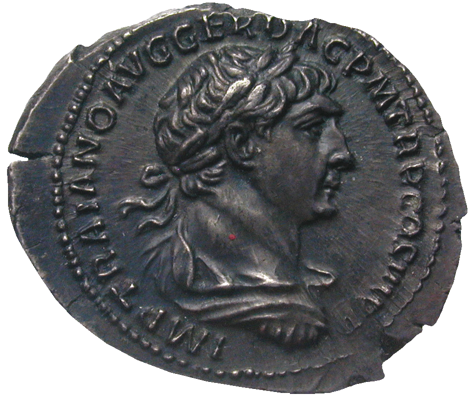 Römische Kaiserzeit, Trajan, Quinar (obverse)