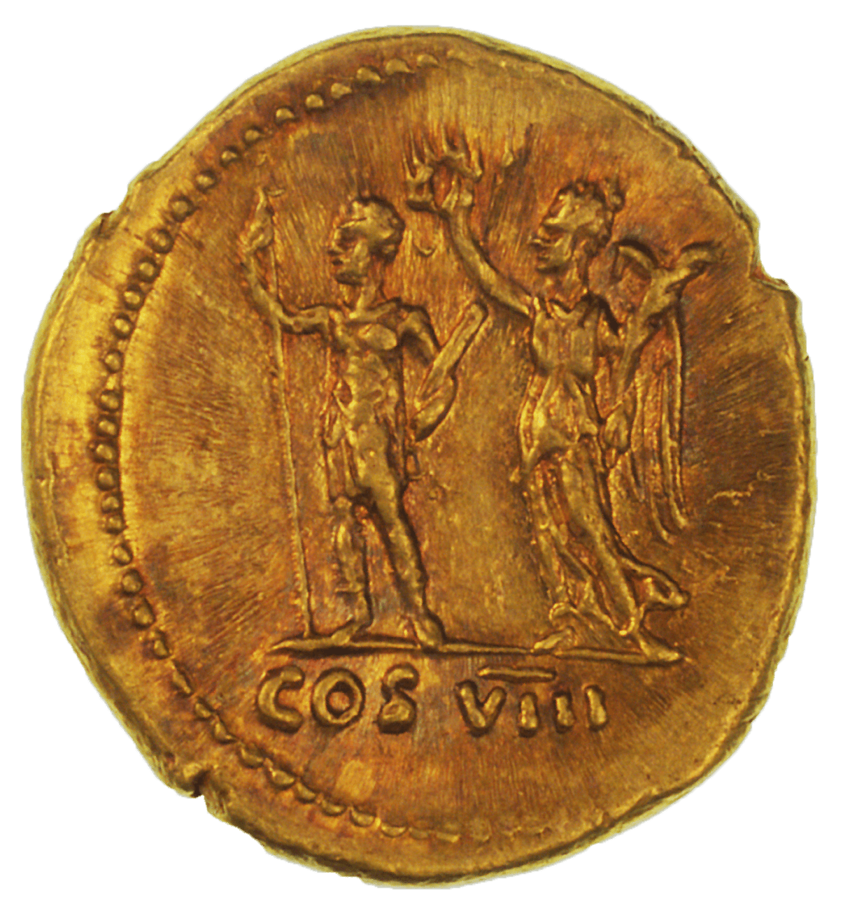 Römische Kaiserzeit, Vespasian, Aureus (reverse)