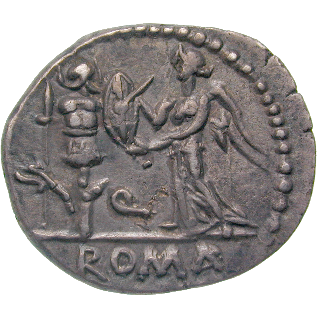 Römische Republic, Quinarius (reverse)