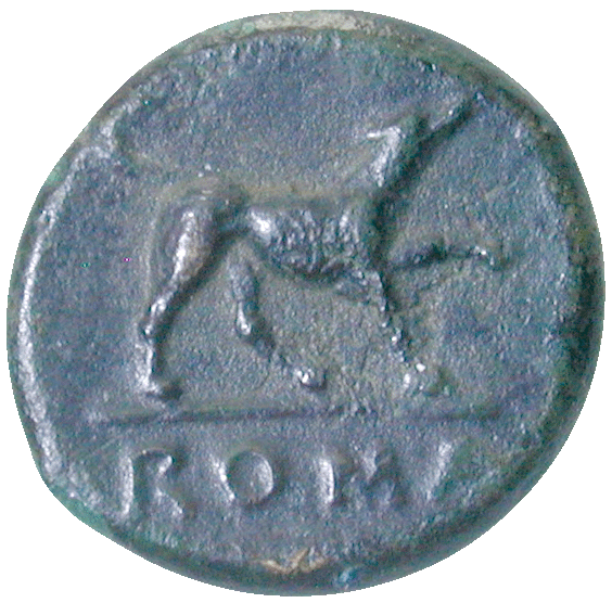 Römische Republik, 1/2 Litra (reverse)