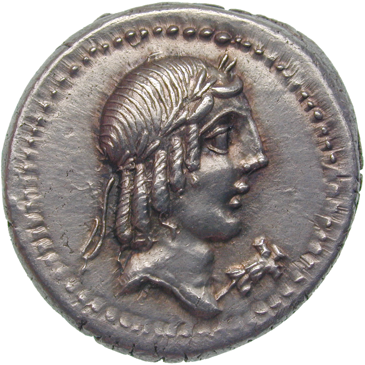 Römische Republik, Marsischer Bund, Denar (obverse)