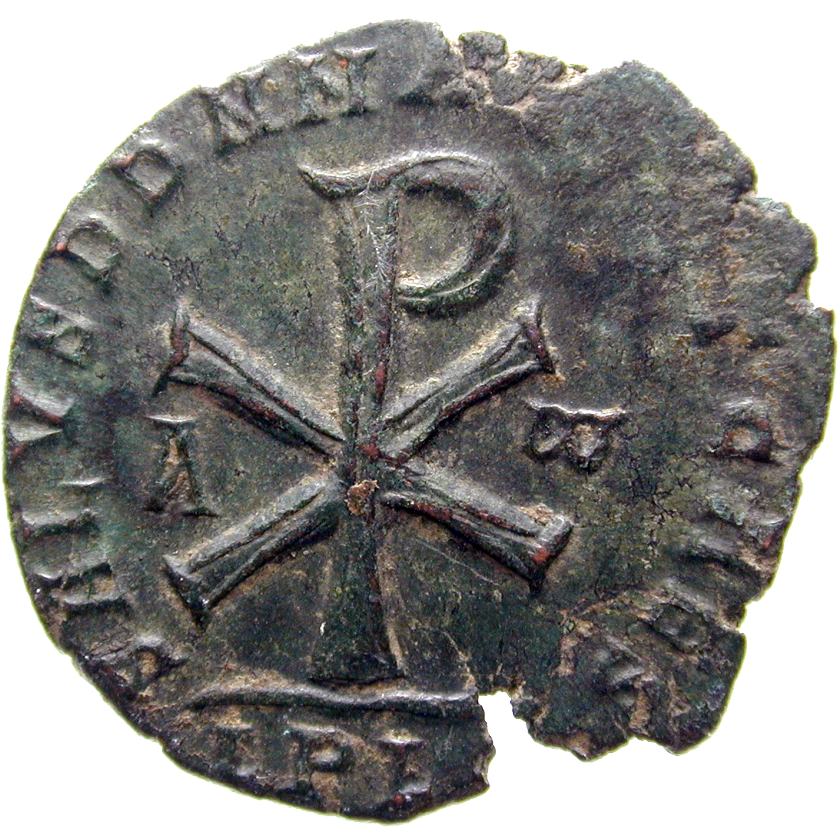 Römisches Kaiserreich, Magnentius, Doppelmaiorina (reverse)
