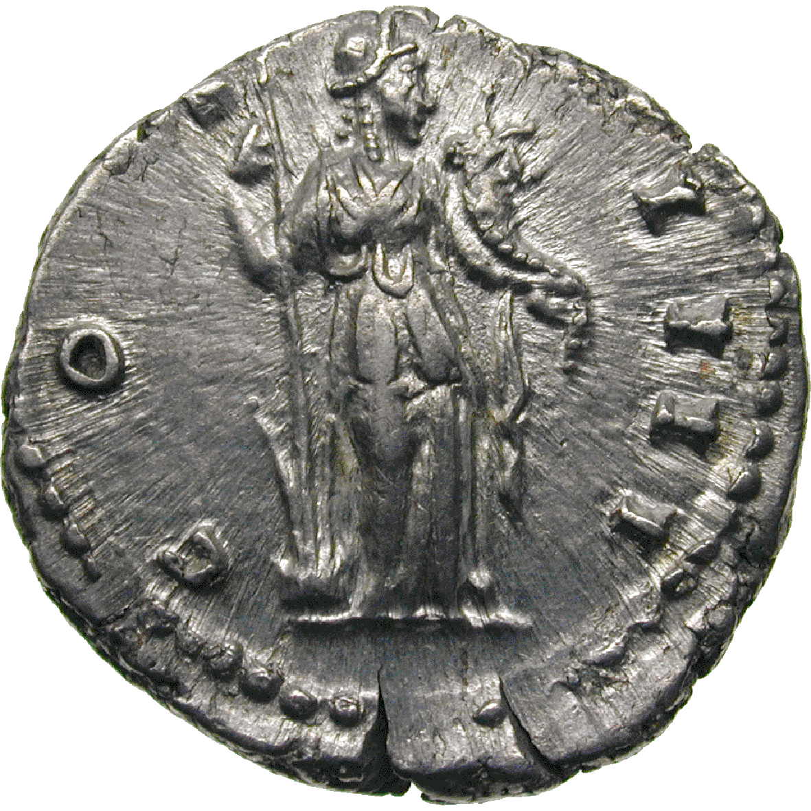 Roman Empire, Antoninus Pius, Denarius (reverse)