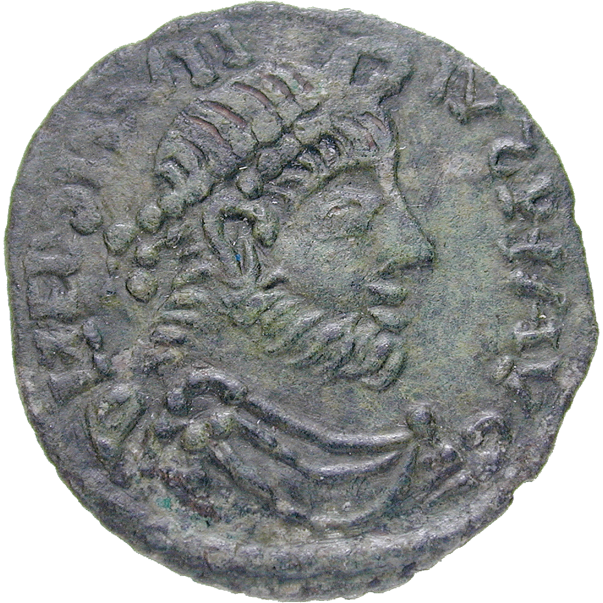 Roman Empire, Bronze Unit, Imitation in the Name of Julian II (obverse)