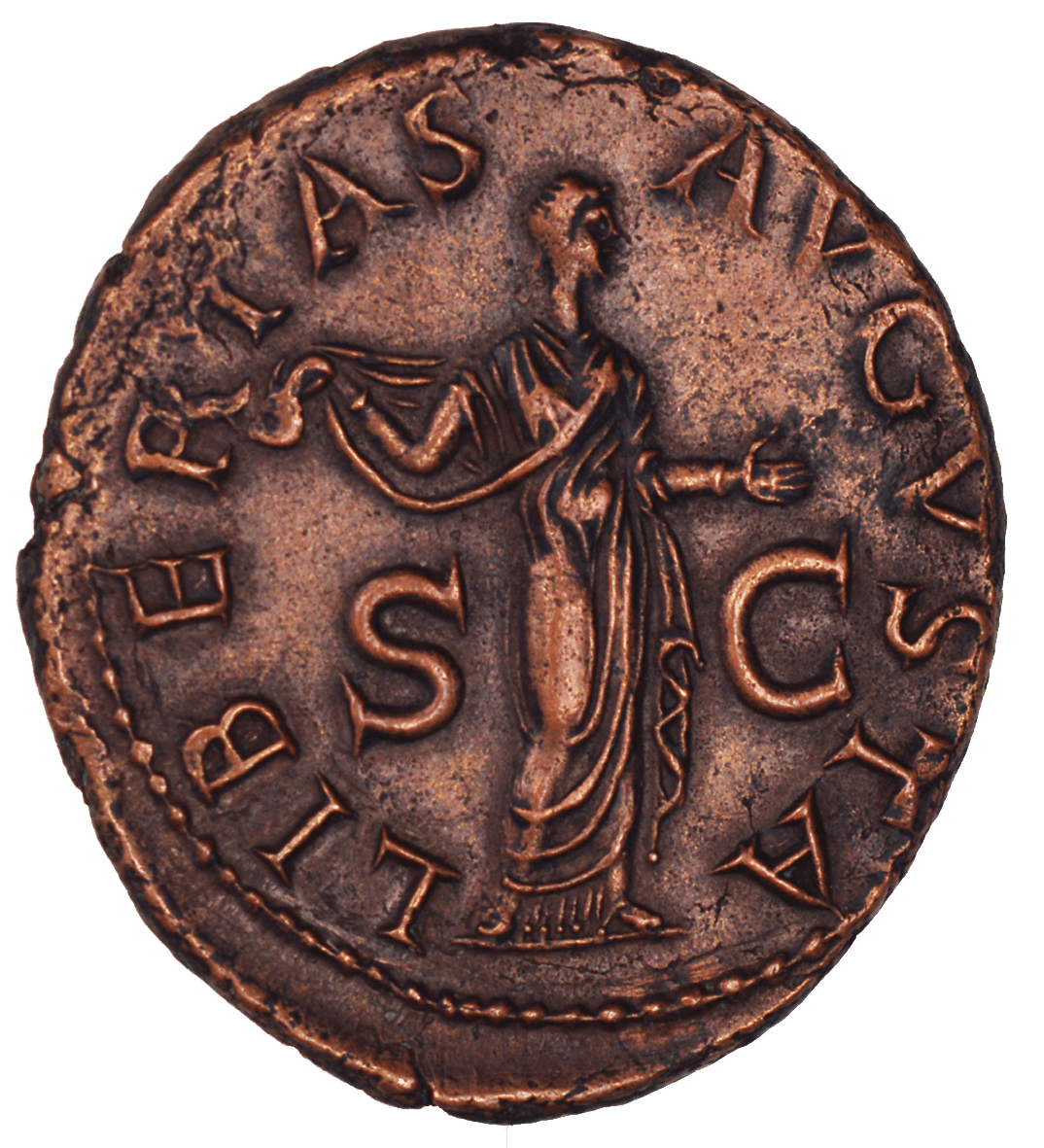 Roman Empire, Claudius, As (reverse)