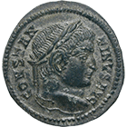 Roman Empire, Constantine the Great, Bronze Coin (obverse)