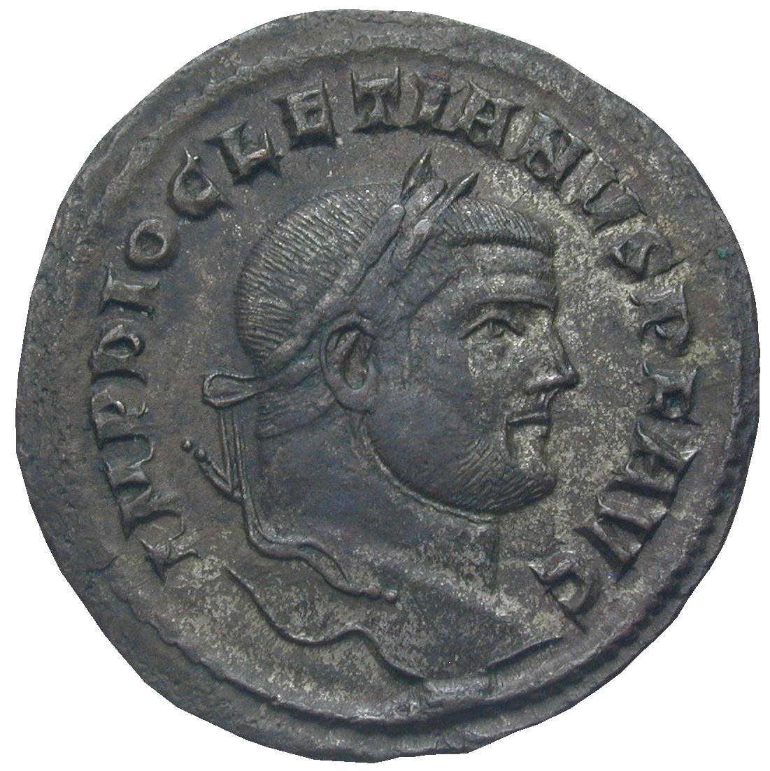 Roman Empire, Diocletian, Follis (obverse)