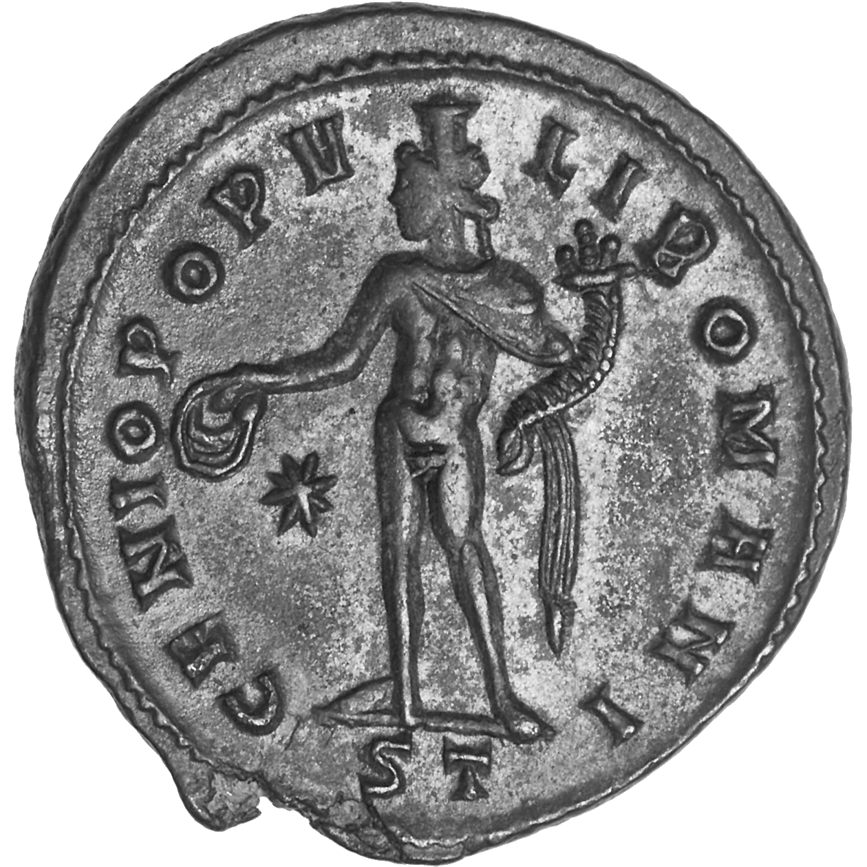 Roman Empire, Diocletian, Nummus (Follis) (reverse)