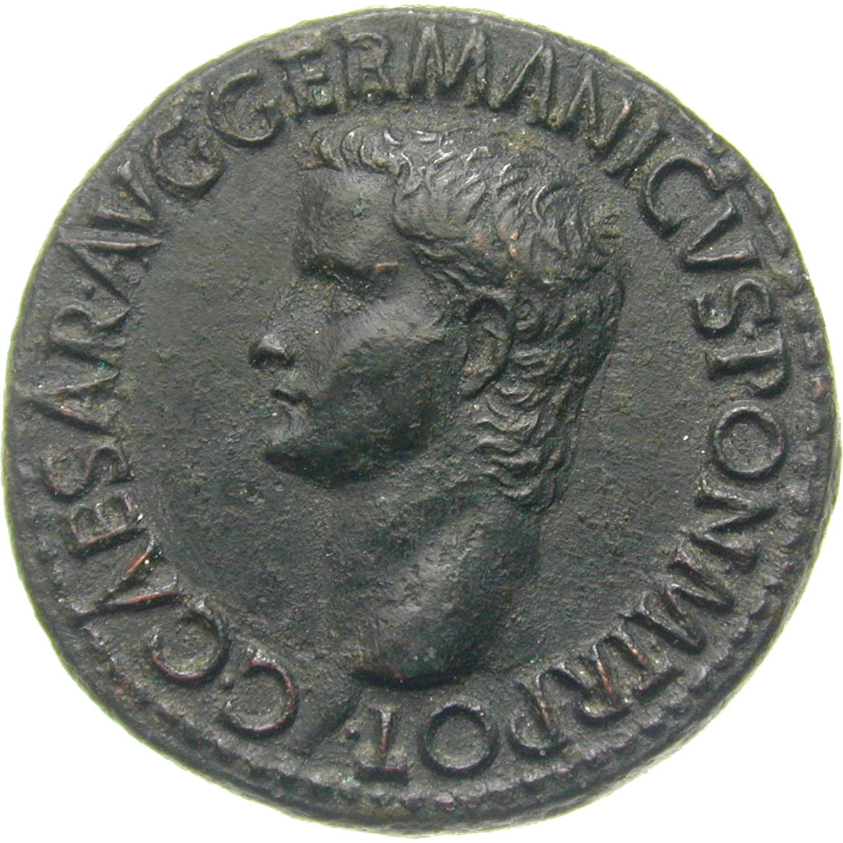 Roman Empire, Gaius, As (obverse)