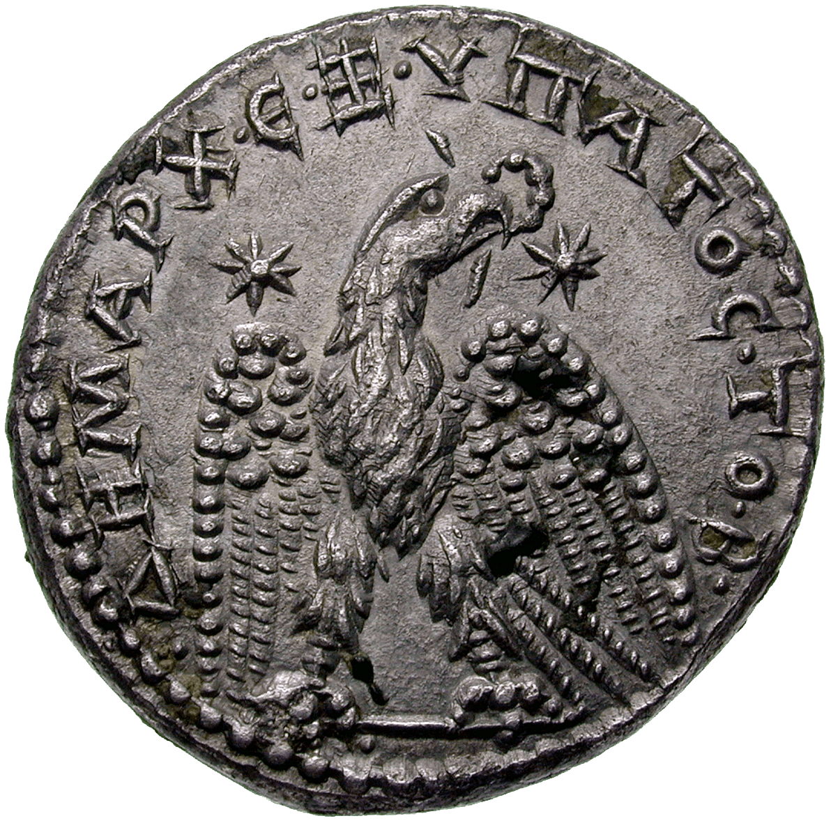 Roman Empire, Geta, Tetradrachm (reverse)