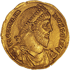 Roman Empire, Julian II the Apostate, Solidus (obverse)