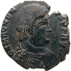 Roman Empire, Magnentius, Double Maiorina (obverse)