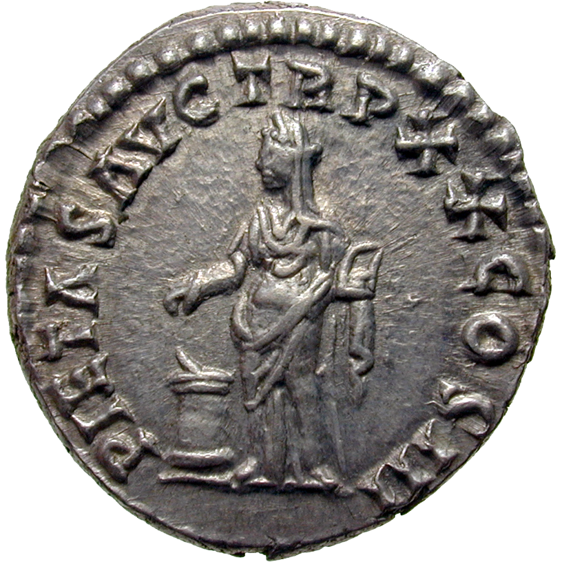 Roman Empire, Marcus Aurelius, Denarius (reverse)