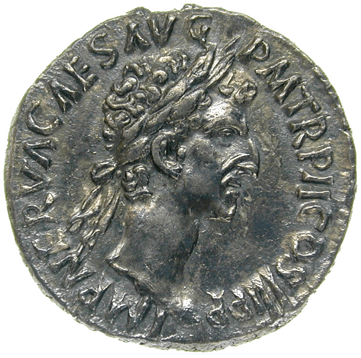 Roman Empire, Nerva, Denarius (obverse)