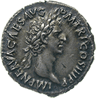 Roman Empire, Nerva, Denarius (obverse)