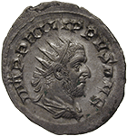 Roman Empire, Philippus I. Arabs, Antoninianus (obverse)